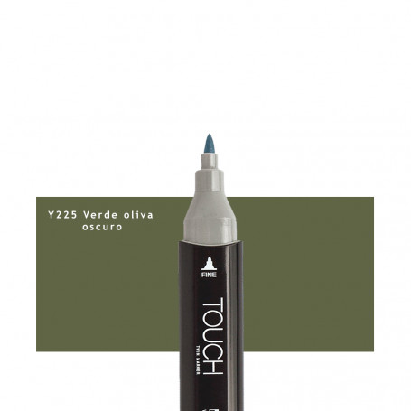 Touch Twin Marker - Y225 Verde oliva oscuro