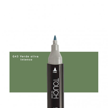 Touch Twin Marker - G43 Verde oliva intenso