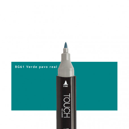 Touch Twin Marker - BG61 Verde pavo real