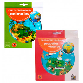 Globo del Mundo Hinchable 30cm