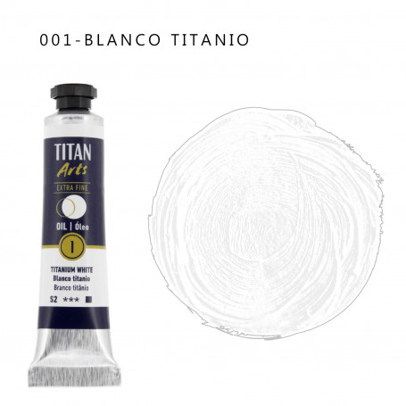 Óleo Titan 20ml - 001 Blanco Titanio