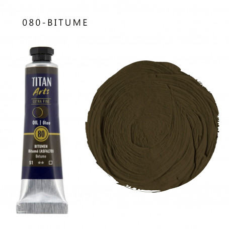 Óleo Titan 20ml - 080 Bitume