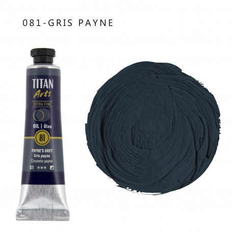 Óleo Titan 20ml - 081 Gris Payne