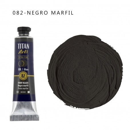 Óleo Titan 20ml - 082 Negro Marfil 