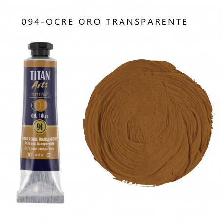 Óleo Titan 20ml - 094 Ocre Oro Transparente