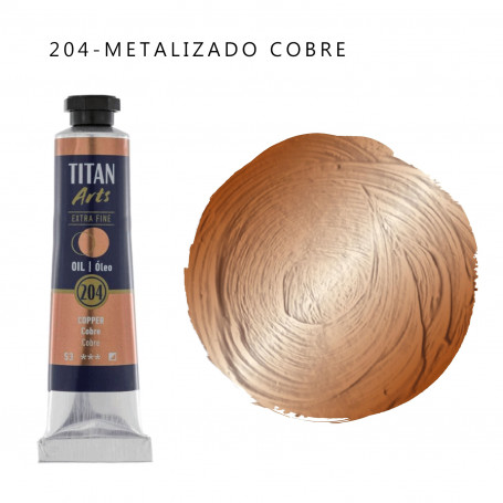 Óleo Titan 20ml - 204 Metalizado Cobre