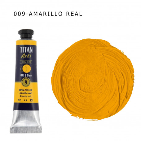 Óleo Titan 20ml - 009 Amarillo Real