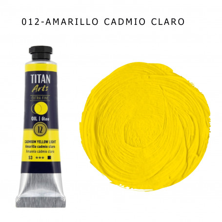 Óleo Titan 20ml - 012 Amarillo Cadmio Claro