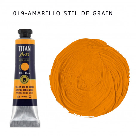 Óleo Titan 20ml - 019 Amarillo Stil de Grain