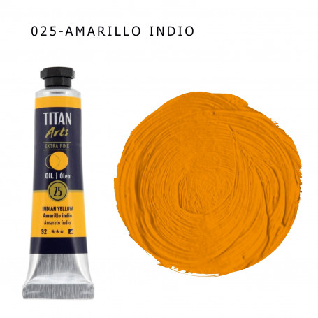 Óleo Titan 20ml - 025 Amarillo Indio