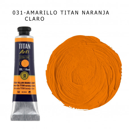 Óleo Titan 20ml - 031 Amarillo Titan Naranja Claro