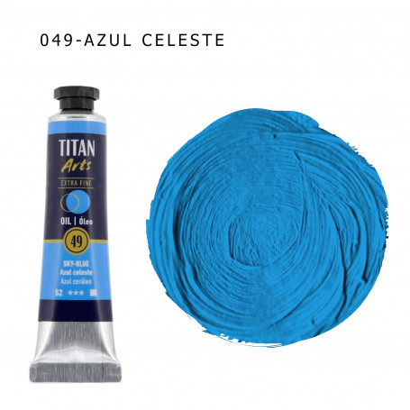 Óleo Titan 20ml - 049 Azul Celeste