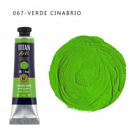 Óleo Titan 20ml - 067 Verde Cinabrio