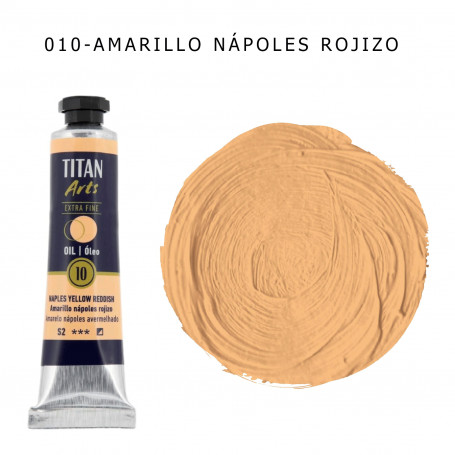 Óleo Titan 20ml - 010 Amarillo Nápoles Rojizo 
