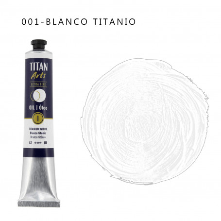 óleo Titan 60ml - 001 Blanco Titanio