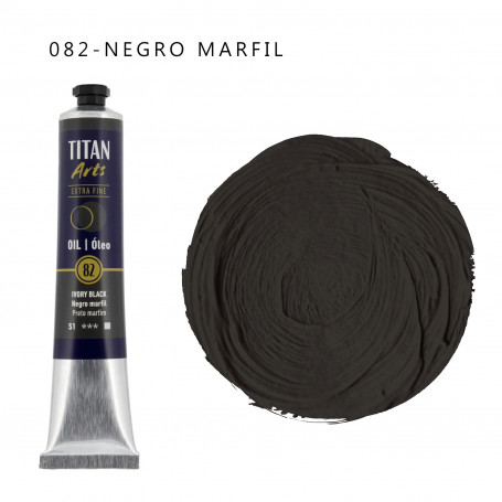 óleo Titan 60ml - 082 Negro Marfil 