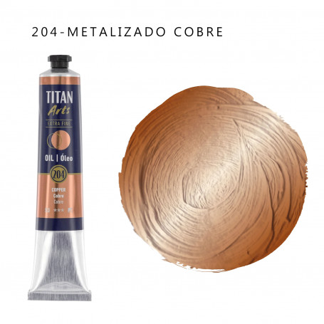 óleo Titan 60ml - 204 Metalizado Cobre