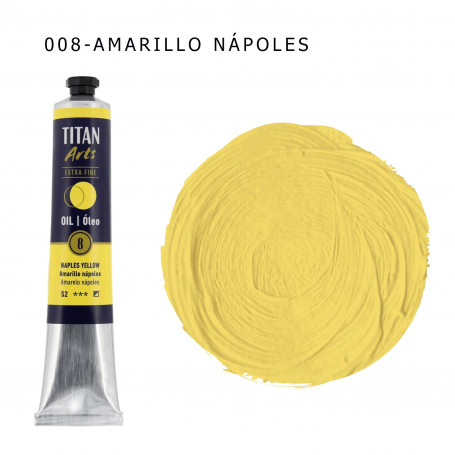 Óleo Titan 60ml - 008 Amarillo Nápoles