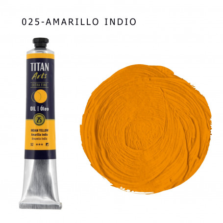 Óleo Titan 60ml - 025 Amarillo Indio