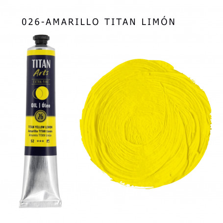 Óleo Titan 60ml - 026 Amarillo Titan Limón