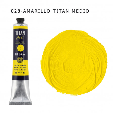 Óleo Titan 60ml - 028 Amarillo Titan Medio