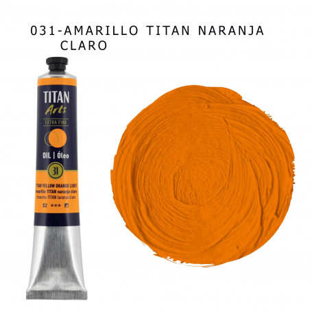 Óleo Titan 60ml - 031 Amarillo Titan Naranja Claro