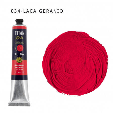 Óleo Titan 60ml - 034 Laca Geranio