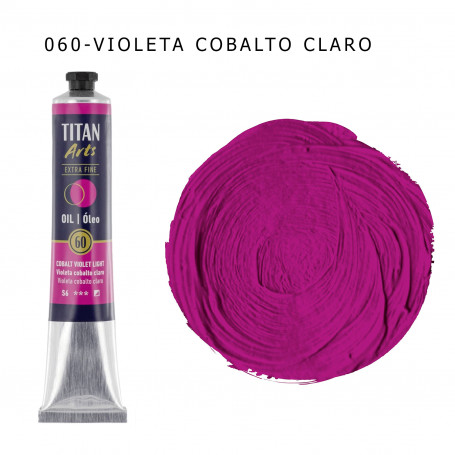 Óleo Titan 60ml - 060 Violeta Cobalto Claro