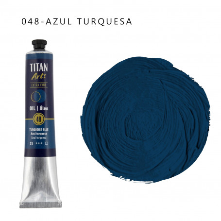 Óleo Titan 60ml - 048 Azul Turquesa