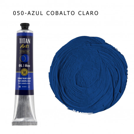 Óleo Titan 60ml - 050 Azul Cobalto Claro