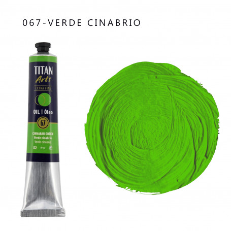 Óleo Titan 60ml - 067 Verde Cinabrio