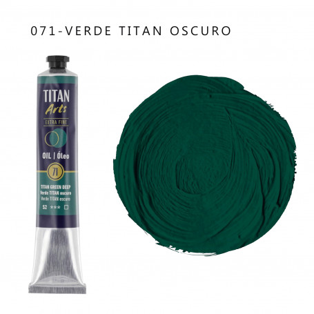 Óleo Titan 60ml - 071 Verde Titan Oscuro