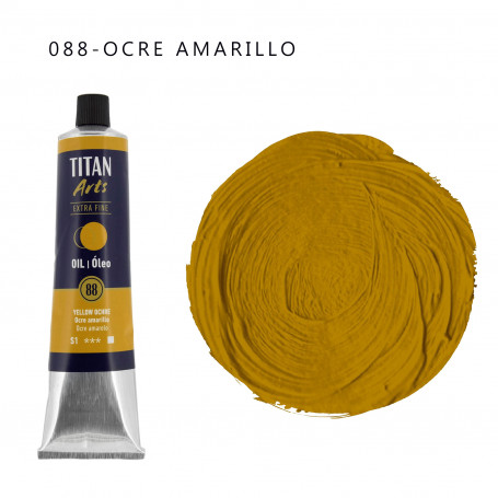 Óleo Titan 200ml - 088 Ocre Amarillo