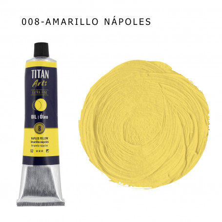 Óleo Titan 200ml - 008 Amarillo Nápoles