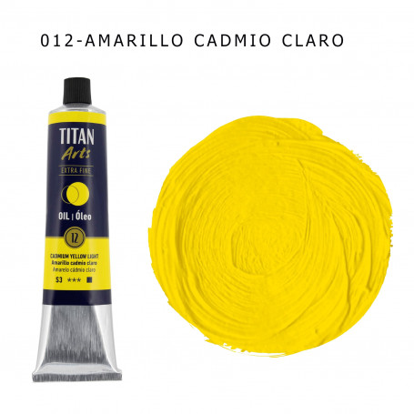 Óleo Titan 200ml - 012 Amarillo Cadmio Claro