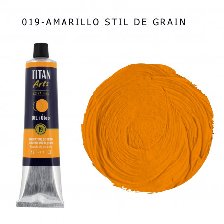 Óleo Titan 200ml - 019 Amarillo Stil de Grain