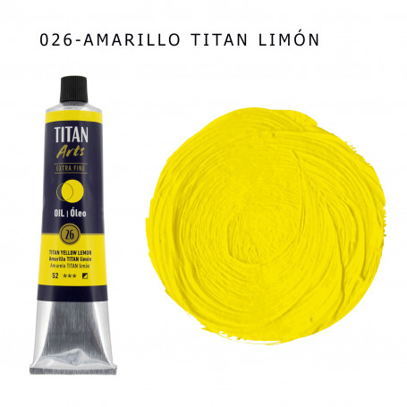 Óleo Titan 200ml - 026 Amarillo Titan Limón