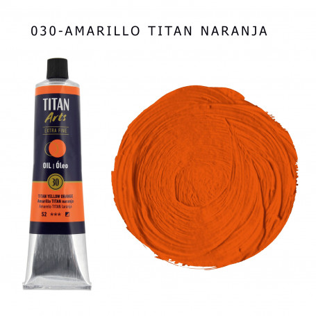 Óleo Titan 200ml - 030 Amarillo Titan Naranja