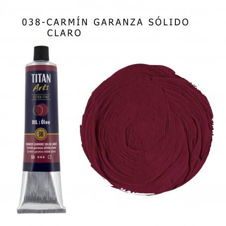 Óleo Titan 200ml - 038 Carmín Garanza Sólido Claro