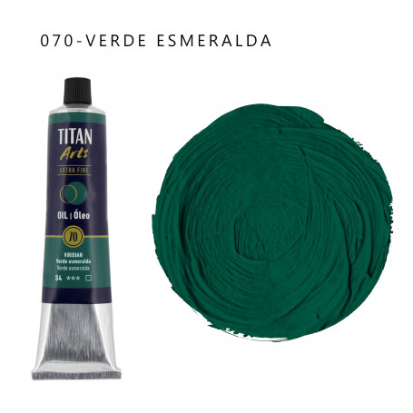 Óleo Titan 200ml - 070 Verde Esmeralda