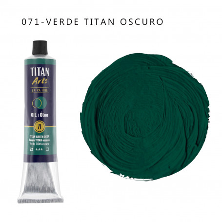 Óleo Titan 200ml - 071 Verde Titan Oscuro