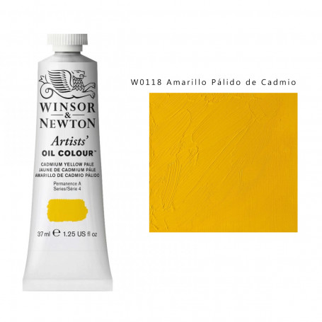 Oil Colour WN 37ml - W0118 Amarillo Pálido de Cadmio