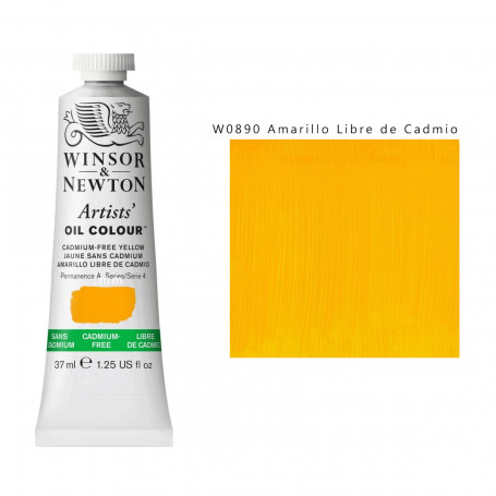 Oil Colour WN 37ml - W0890 Amarillo Libre de Cadmio
