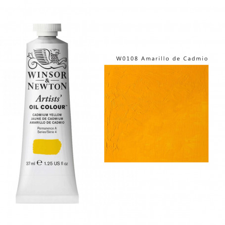 Oil Colour WN 37ml - W0108 Amarillo de Cadmio