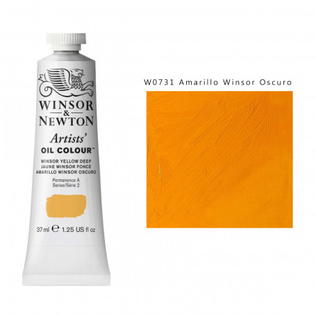 Oil Colour WN 37ml - W0731 Amarillo Winsor Oscuro