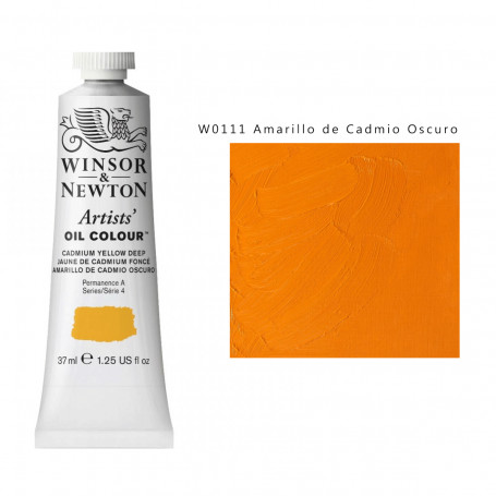 Oil Colour WN 37ml - W0111 Amarillo de Cadmio Oscuro