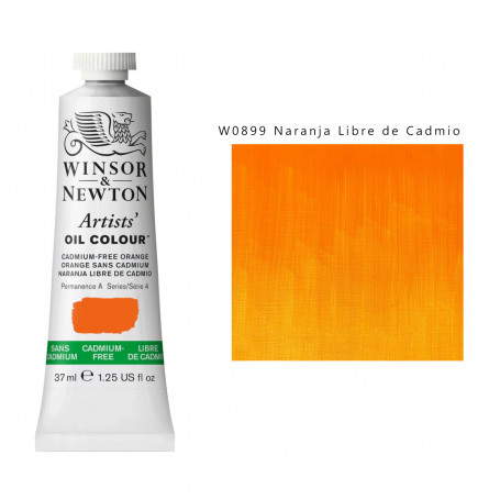 Oil Colour WN 37ml - W0899 Naranja Libre de Cadmio