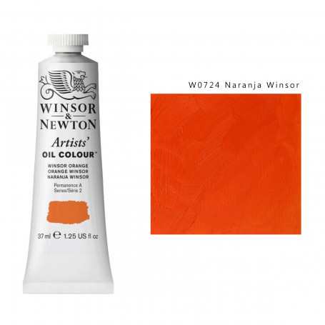 Oil Colour WN 37ml - W0724 Naranja Winsor