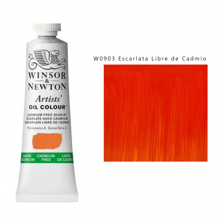 Oil Colour WN 37ml - W0903 Escarlata Libre de Cadmio
