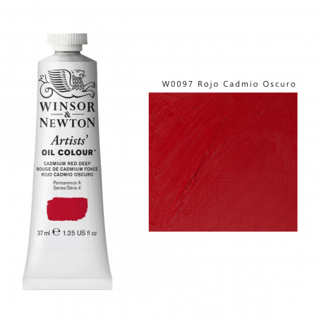 Oil Colour WN 37ml - W0097 Rojo Cadmio Oscuro
